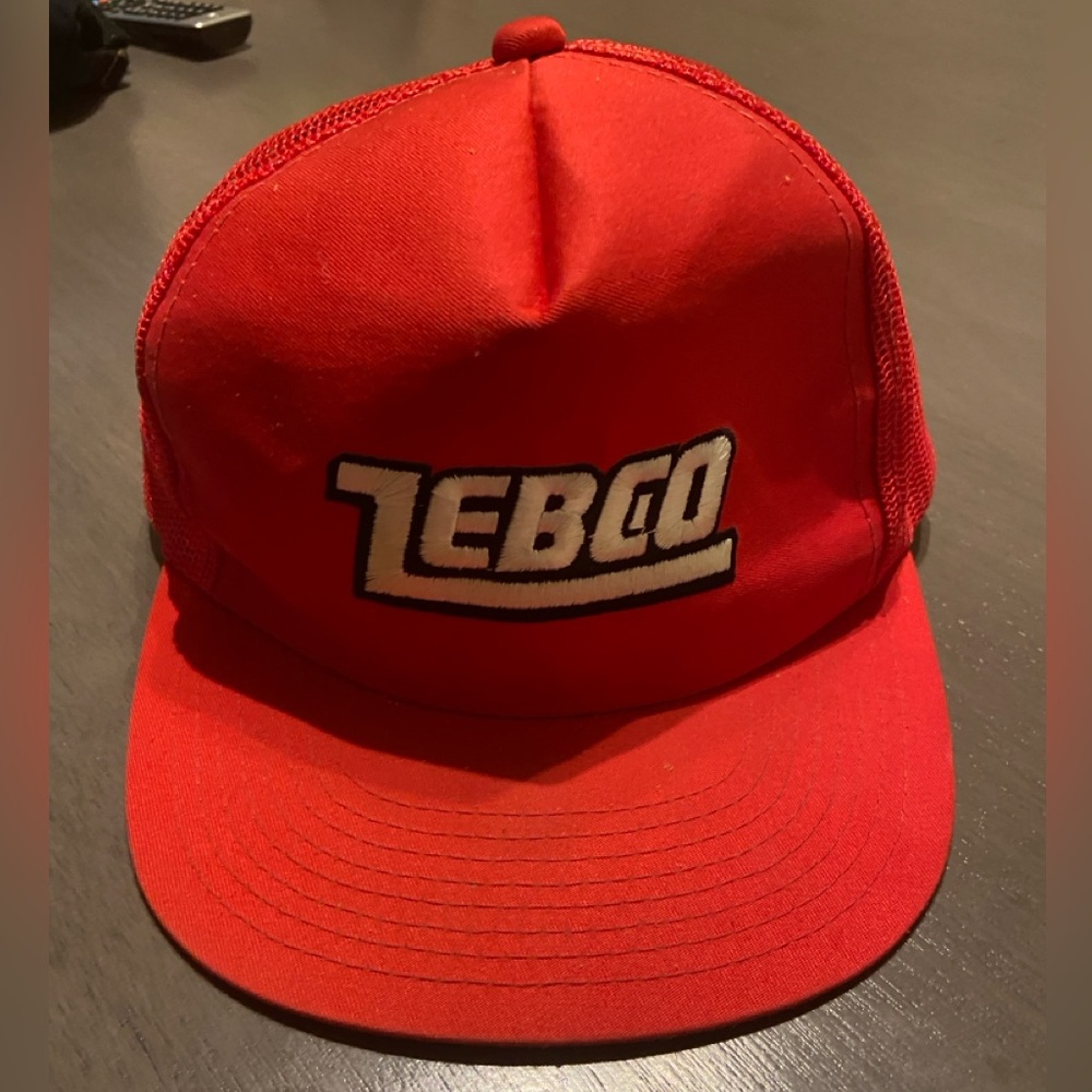 Vintage Zebco Hat Snapback Baseball